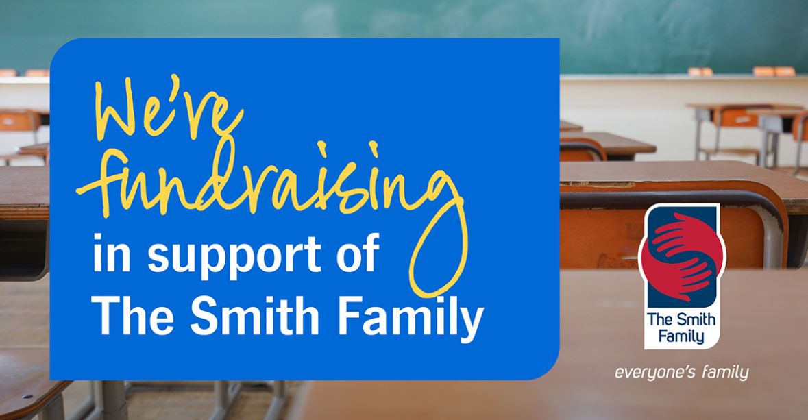 We're Fundraising Banner